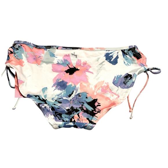 JL7 Floral Bikini Bottom with Side Ties, size L - Picture 5 of 5